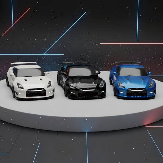 【🎁📿Brezplačna ogrlica z vrtnico🎁】🎄Superavto——🏎️Realistični motor GTR in svetlobni učinki