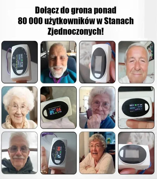 ❄️🔥Napredni pulzni oksimeter odstotno natančnostjo