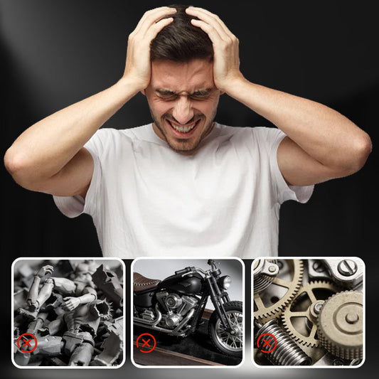 🎁Brezplačna ogrlica z vrtnico🎄Posebne ponudbe 🏍QJMotor 600RS🔊 Realistični motor in svetlobni učinki — Motorno kolo v merilu 1:12