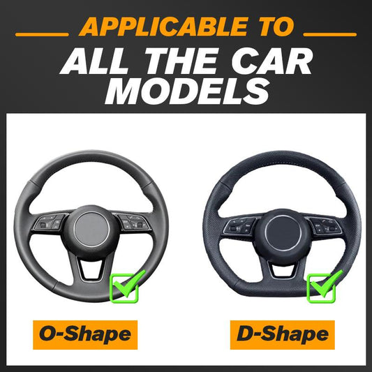 💥Ograniczona czasowo promocja💥Antypoślizgowa osłona kierownicy samochodowej🚗
