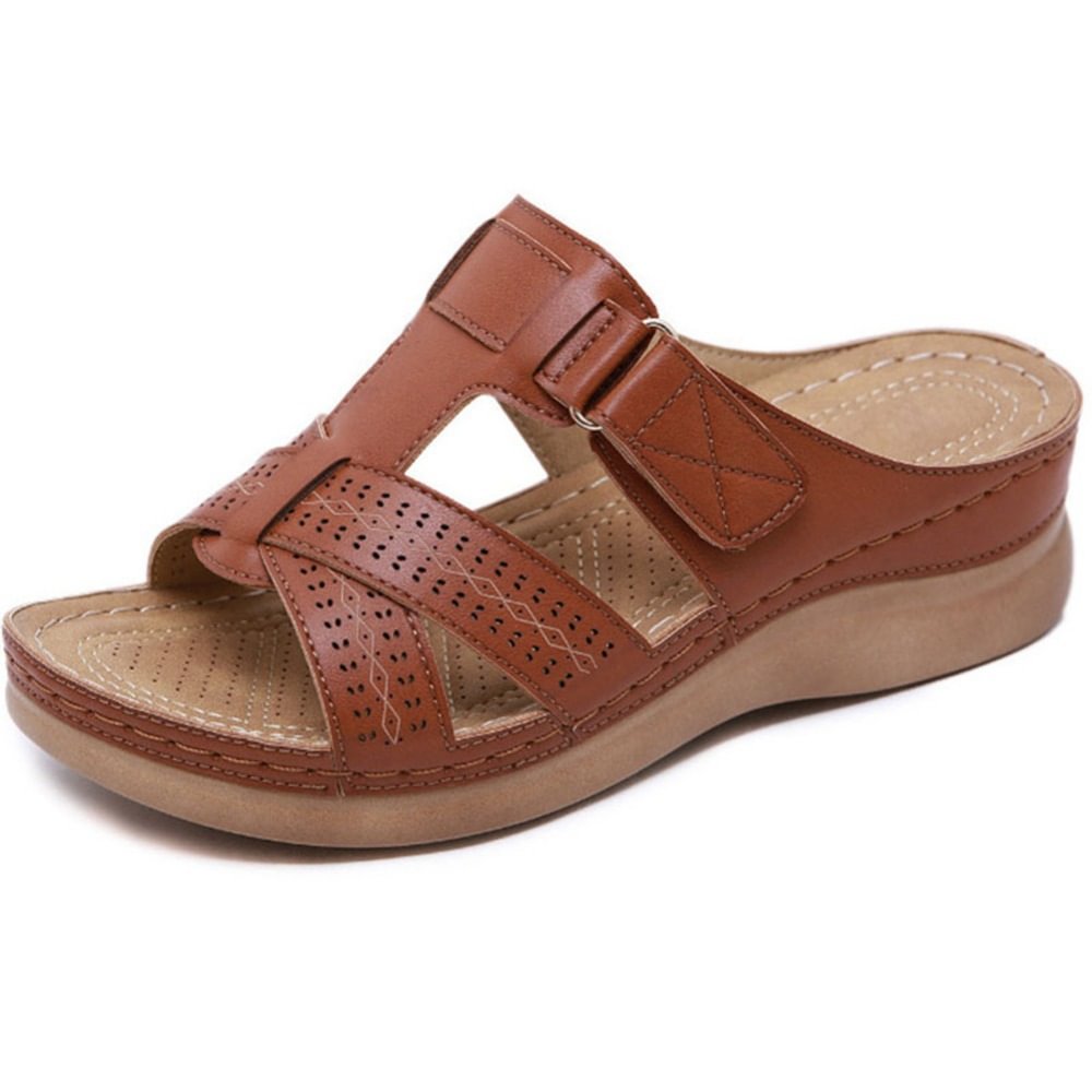 Women's high quality leather sandals