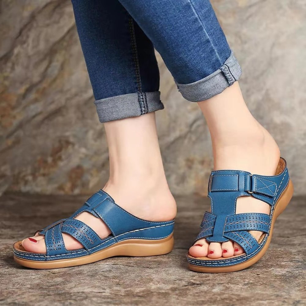 Women's high quality leather sandals