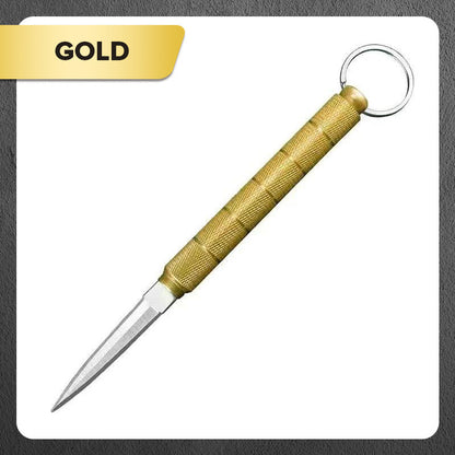 💥Profesionalna raven 🔥Odstranljiv prenosni žepni nož z obeskom za ključe