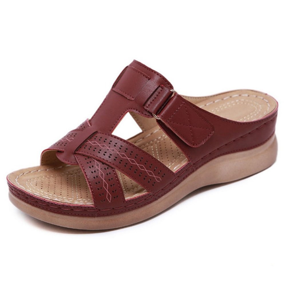 Women's high quality leather sandals
