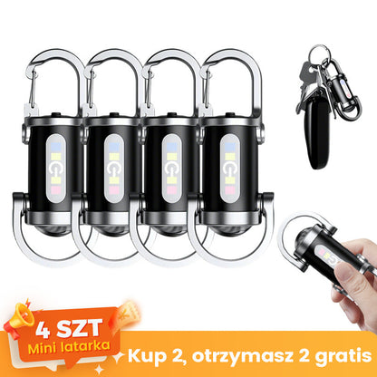 🔦【✨Kup 1 otrzymaj 1 gratis】Ultrajasna mini latarka z ładowaniem USB do telefonów komórkowych