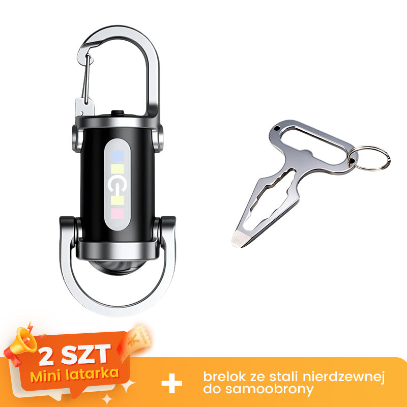 🔦【✨Kup 1 otrzymaj 1 gratis】Ultrajasna mini latarka z ładowaniem USB do telefonów komórkowych
