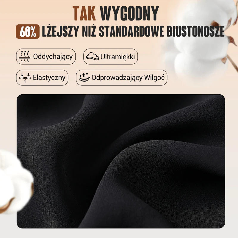 🔥🔥Biustonosz Bezprzewodowy z Zapięciem z Przodu dla Kobiet【✨1+1 Gratis】