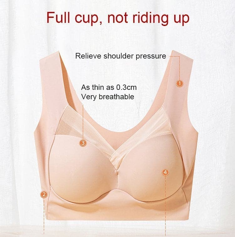 Seksowne biustonosze push-up bez fiszbin【1+1 gratis】 16 recenzji