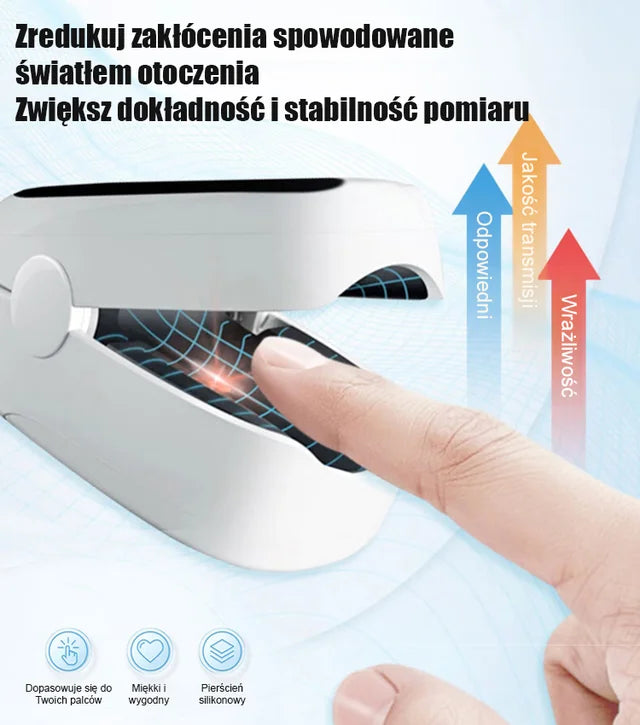 ❄️🔥Napredni pulzni oksimeter odstotno natančnostjo
