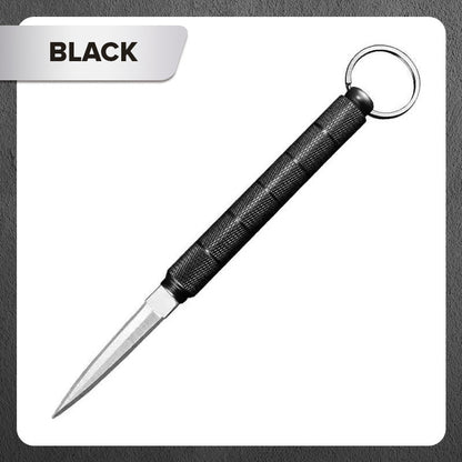 💥Profesionalna raven 🔥Odstranljiv prenosni žepni nož z obeskom za ključe