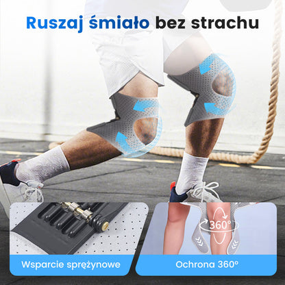 🦵Regulowane ochraniacze kolan 【 Podwójne ochraniacze kolan!】