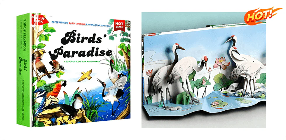 🦖 3D otroške knjige z živalskimi motivi - ✨ Vključuje poljsko avdioknjigo