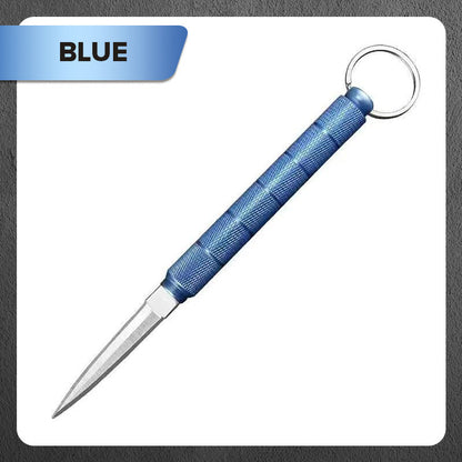 💥Profesionalna raven 🔥Odstranljiv prenosni žepni nož z obeskom za ključe