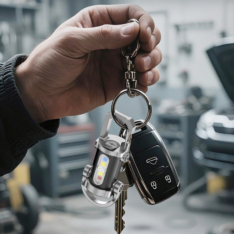 🔦【✨Kup 1 otrzymaj 1 gratis】Ultrajasna mini latarka z ładowaniem USB do telefonów komórkowych