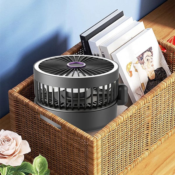 🔥Hot Sale🔥 4-in-1 Portable Folding Fan with Light