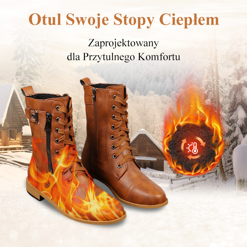 👠Pożegnaj się z bólem stóp! Profesjonalne wsparcie ortopedyczne｜Wszechstronne damskie buty skórzane na jesień i zimę