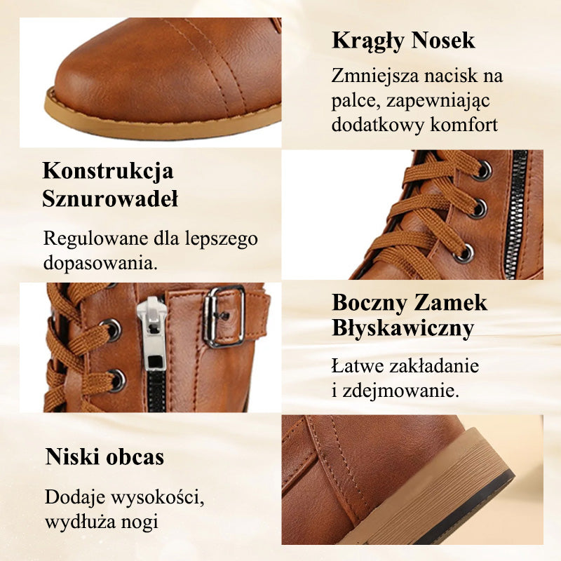 👠Pożegnaj się z bólem stóp! Profesjonalne wsparcie ortopedyczne｜Wszechstronne damskie buty skórzane na jesień i zimę