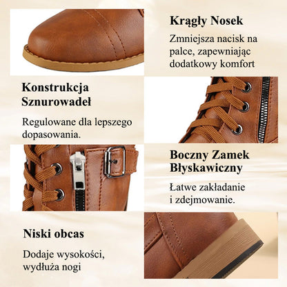 👠Pożegnaj się z bólem stóp! Profesjonalne wsparcie ortopedyczne｜Wszechstronne damskie buty skórzane na jesień i zimę