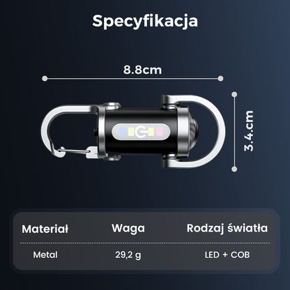 🔦【✨Kup 1 otrzymaj 1 gratis】Ultrajasna mini latarka z ładowaniem USB do telefonów komórkowych
