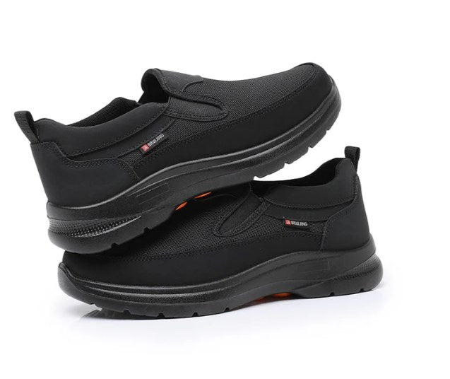 🎁Vključeno: 📿Brezplačna ogrlica z vrtnicami❄️Orvian - Novi moški ortopedski prezračevalni čevlji