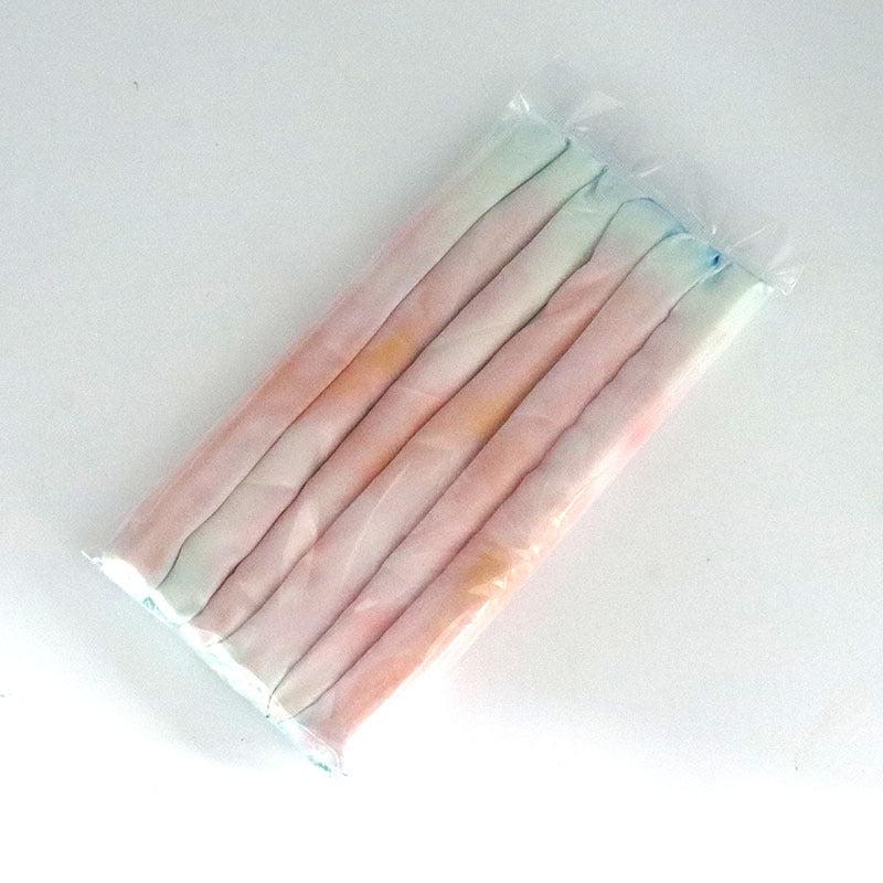 Kitsch Rosewood Satin Heatless Curling Rods - Miękkie i delikatne lokówki do włosów (6 szt.)