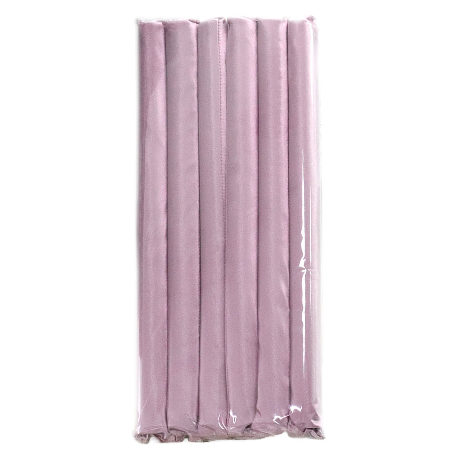 Kitsch Rosewood Satin Heatless Curling Rods - Miękkie i delikatne lokówki do włosów (6 szt.)