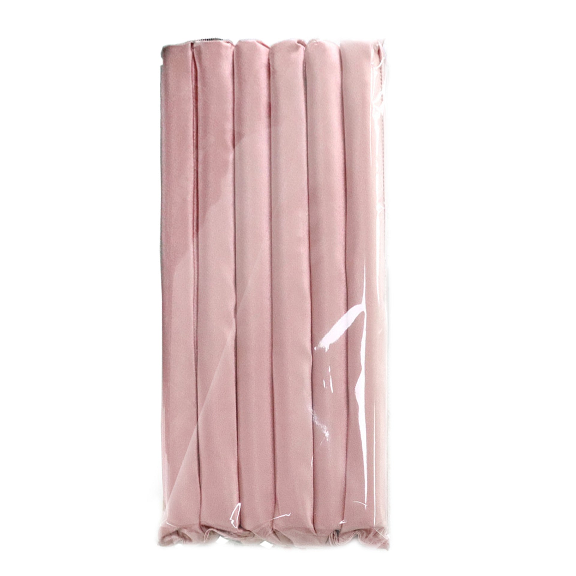 Kitsch Rosewood Satin Heatless Curling Rods - Miękkie i delikatne lokówki do włosów (6 szt.)