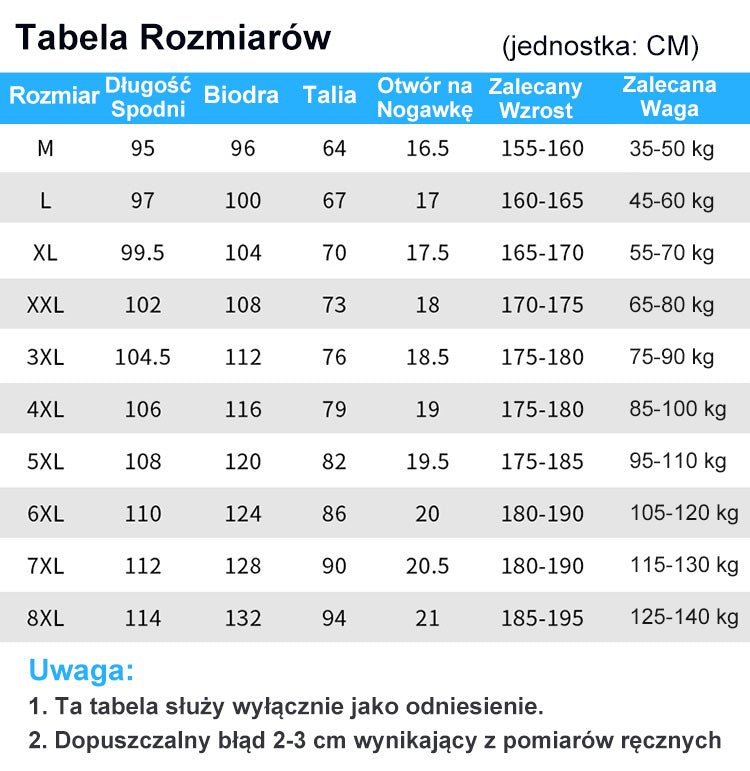 🔥 Szybkoschnące spodnie unisex o bardzo wysokiej rozciągliwości
