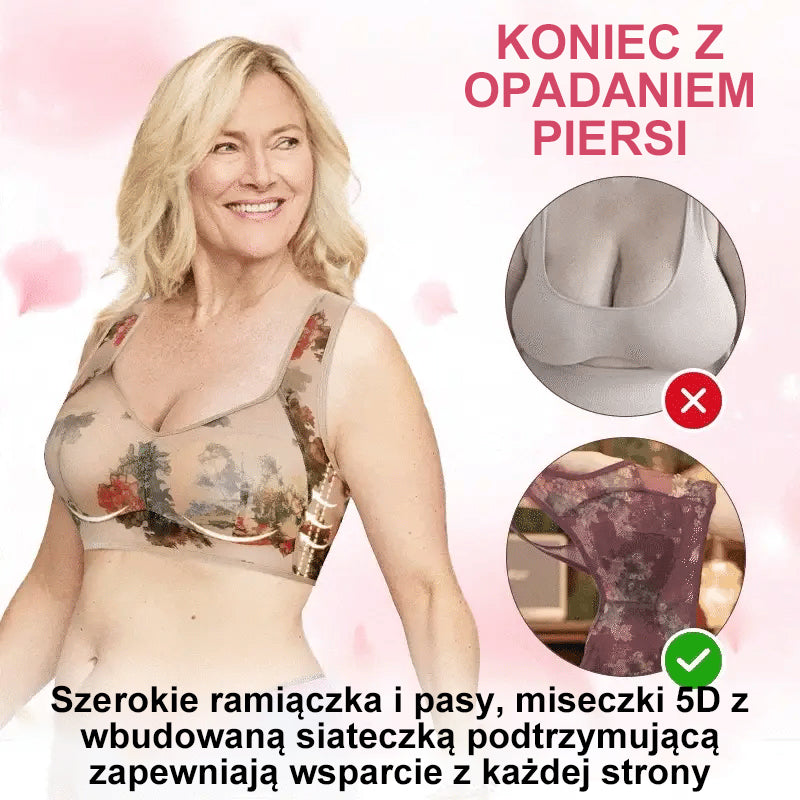 Jedyny w swoim rodzaju koronkowy biustonosz bez guzików【✨3+2 bezpłatny】