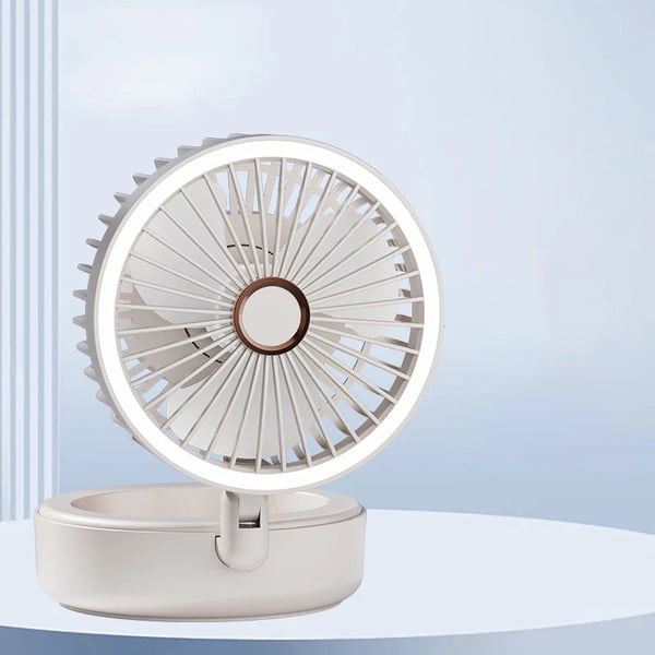 🔥Hot Sale🔥 4-in-1 Portable Folding Fan with Light