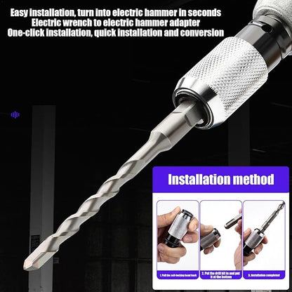 Adapter za vrtalni ključ na električno kladivo🔧