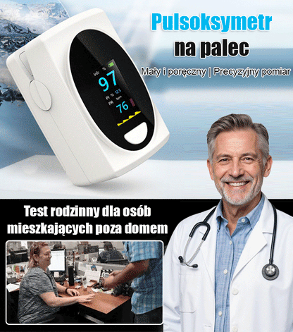 ❄️🔥Napredni pulzni oksimeter odstotno natančnostjo