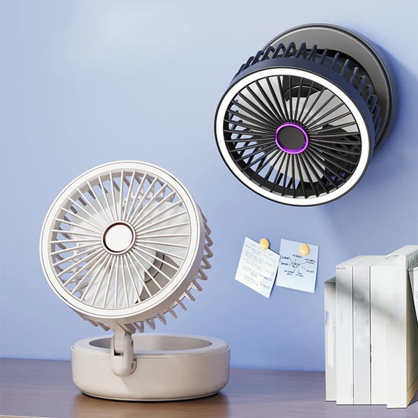 🔥Hot Sale🔥 4-in-1 Portable Folding Fan with Light
