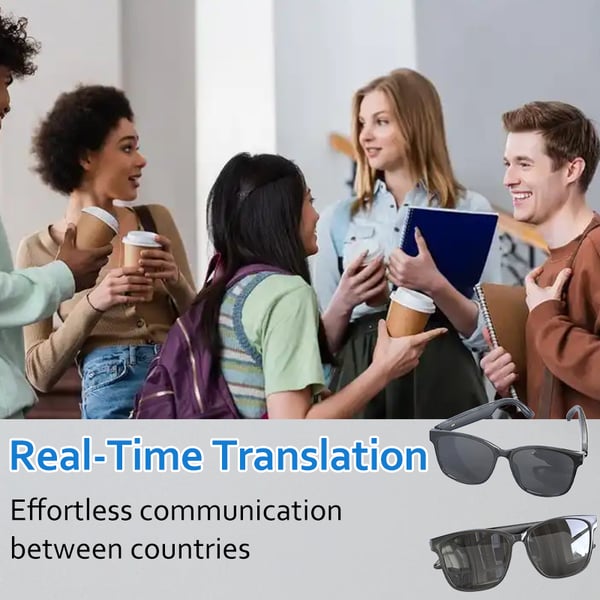 Promocja ostatniego dnia – 49% zniżki na okulary do tłumaczenia bezprzewodowego Bluetooth AI
