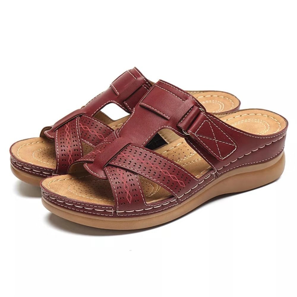 Women's high quality leather sandals