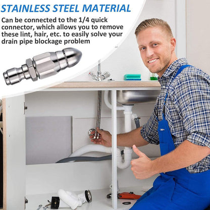 💝Učinkovita šoba za čiščenje in odmašitev cevi💥