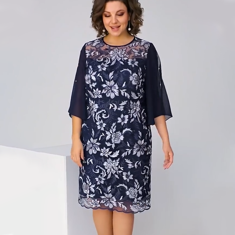 🔥👗Eleganckie sukienki damskie z kwiatowym nadrukiem