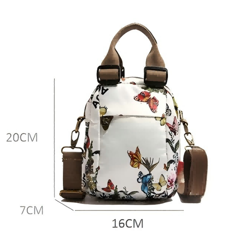 💥 Wielowarstwowa torba na ramię z nadrukiem 💕 Moda damska