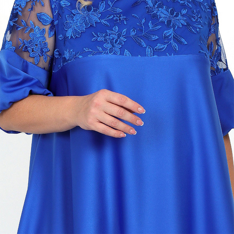 💖Elegancka damska koronkowa sukienka o linii A
