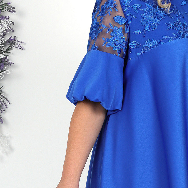 💖Elegancka damska koronkowa sukienka o linii A