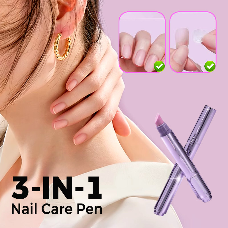 💜 3 w 1 Pióro do pielęgnacji paznokci【Kup 1 i otrzymaj 1 gratis】