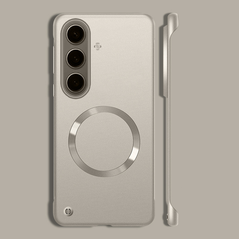 Seria Galaxy S25/S24/S23/S22  Bezel-less Magnetyczna ochrona przed upadkiem Przyjazne dla skóry etui