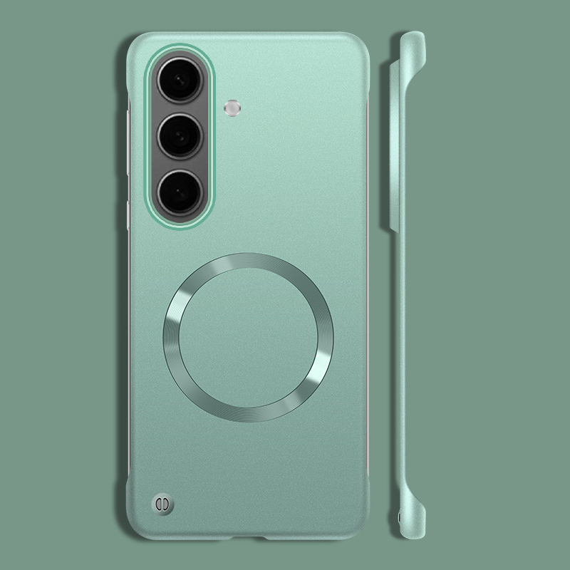 Seria Galaxy S25/S24/S23/S22  Bezel-less Magnetyczna ochrona przed upadkiem Przyjazne dla skóry etui