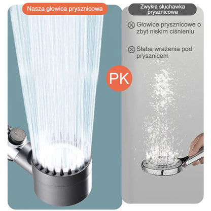 🚿Głowica prysznicowa z masażem【3 tryby wody】
