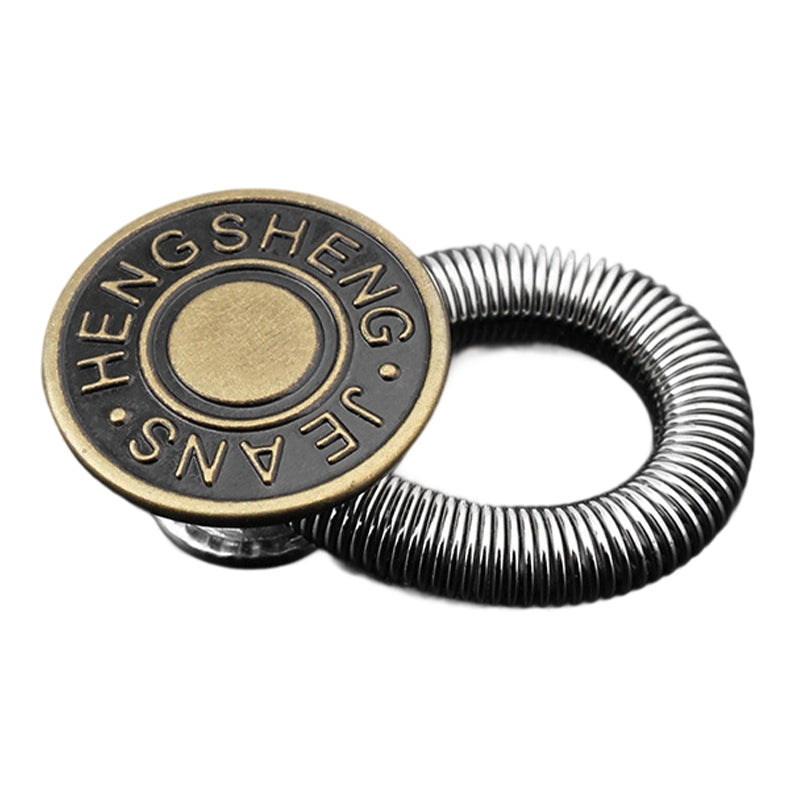 🏆Sprężynowy metalowy guzik do przedłużania paska w dżinsach🔩👖