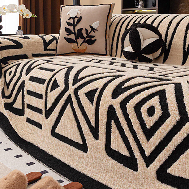 🛋️Miękka, antypoślizgowa narzuta na kanapę z pluszu