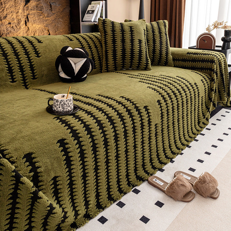 🛋️Miękka, antypoślizgowa narzuta na kanapę z pluszu