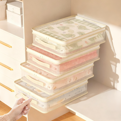 【✨1 + 2 brezplačno】Prozorne vrečke za shranjevanje in organizacijo omare