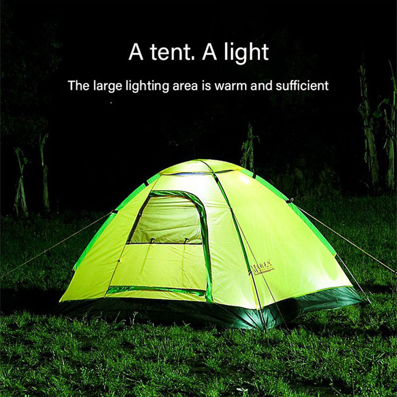 ⛺️Rozkładana lampa kempingowa zasilana energią słoneczną