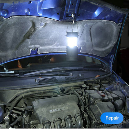 ⛺️Rozkładana lampa kempingowa zasilana energią słoneczną